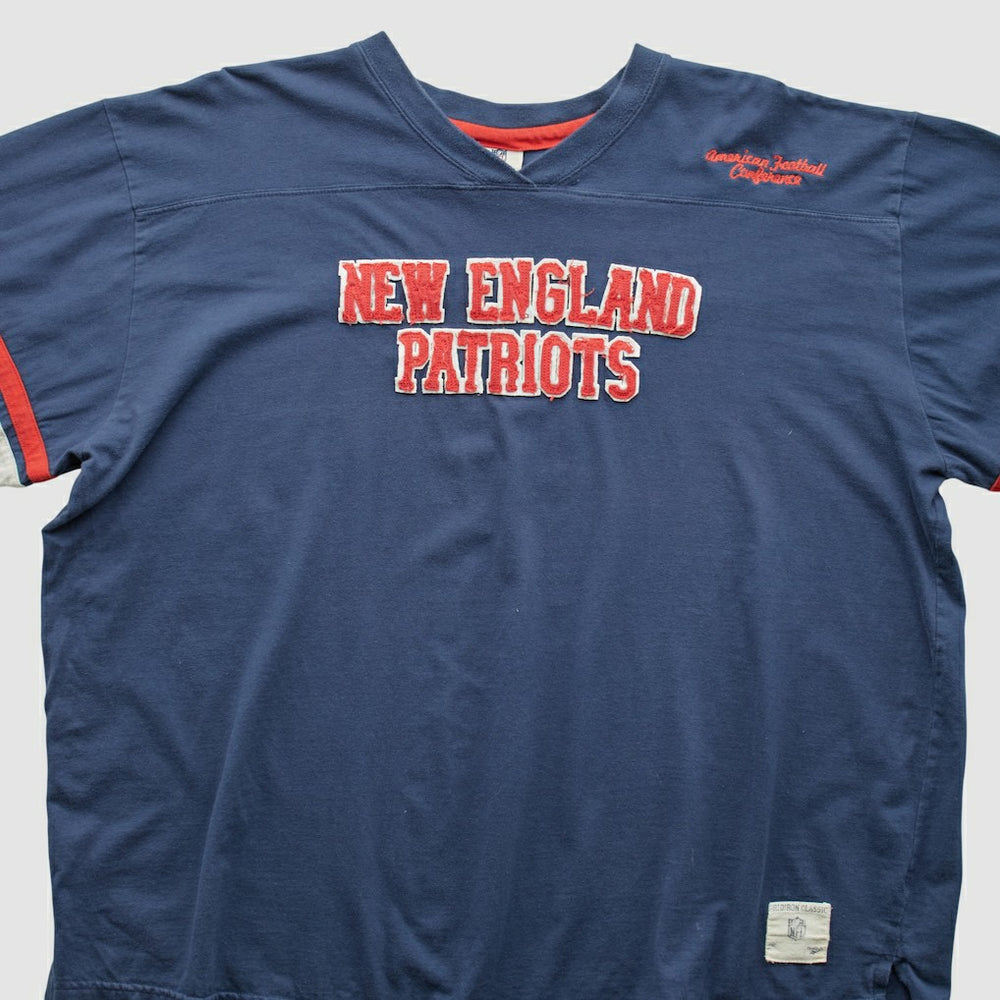 New England Patriots NFL 2000s Long Sleeve T-shirt - Navy T-shirts