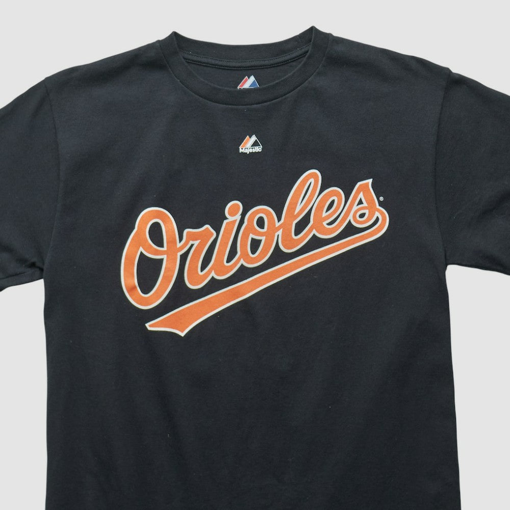 Baltimore Orioles Majestic 2000s T-shirt - Black - Vintage T-shirts