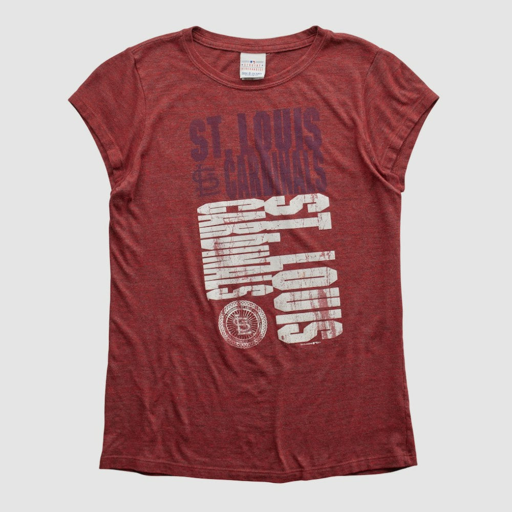 St. Louis Cardinals Genuine Merchandise 2010s T-shirt - Maroon - Vintage T-shirts