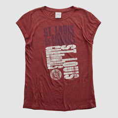 St. Louis Cardinals Genuine Merchandise 2010s T-shirt - Maroon - Vintage T-shirts