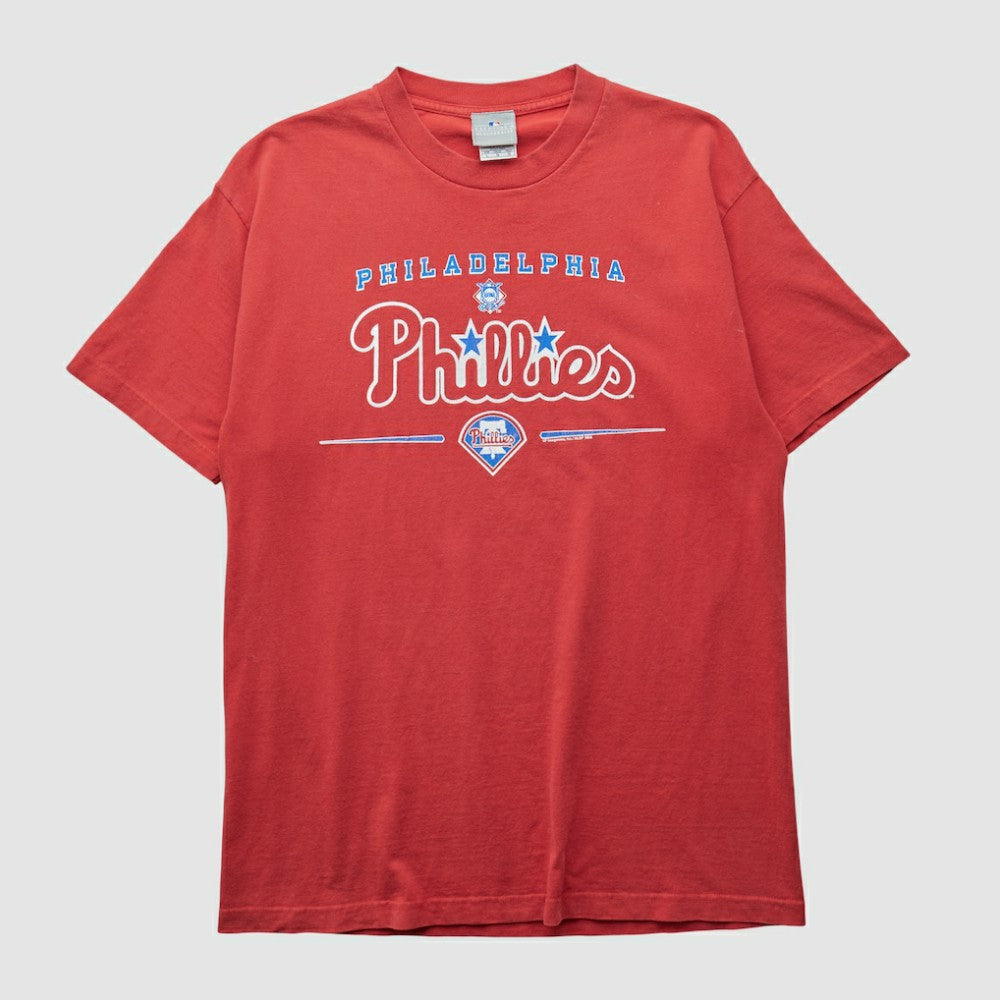 Philadelphia Phillies Genuine Merchandise 2008 T-shirt - Red - Vintage T-shirts