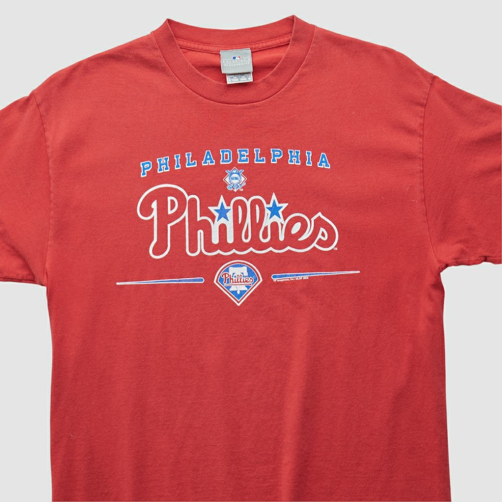 Philadelphia Phillies Genuine Merchandise 2008 T-shirt - Red - Vintage T-shirts