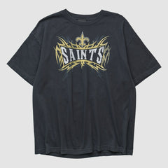 New Orleans Saints Reebok 2000s T-shirt - Black T-shirts