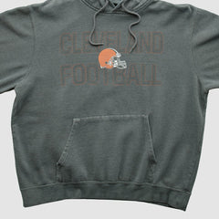 Cleveland Browns Majestic 2010s Hooded Pullover Sweatshirt - Gray Pullover