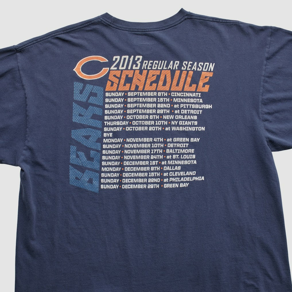 Chicago Bears NFL 2010s T-shirt - Navy T-shirts