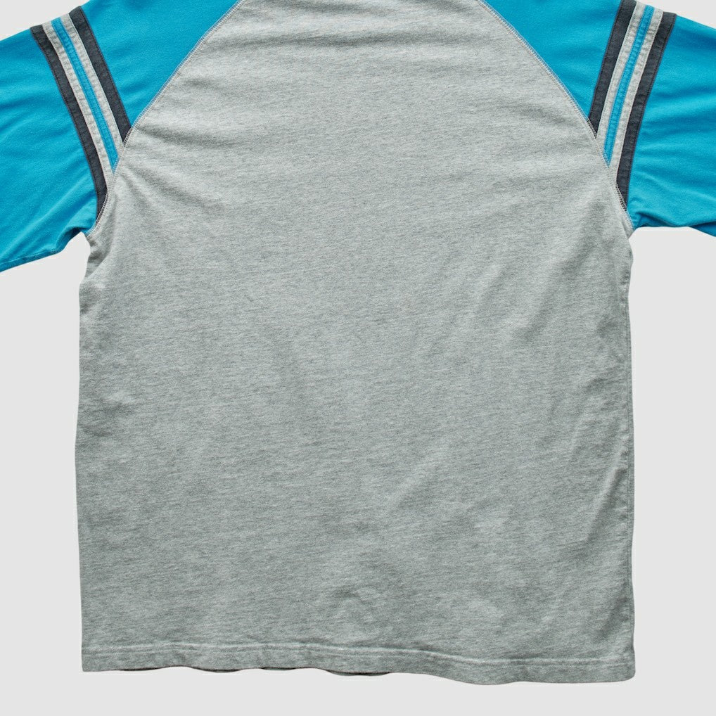 Carolina Panthers Reebok 2000s Long Sleeve T-shirt - Heather Gray T-shirts