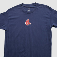 Boston Red Sox Lee Apparel 2000s Long Sleeve T-shirt - Navy - Vintage T-shirts
