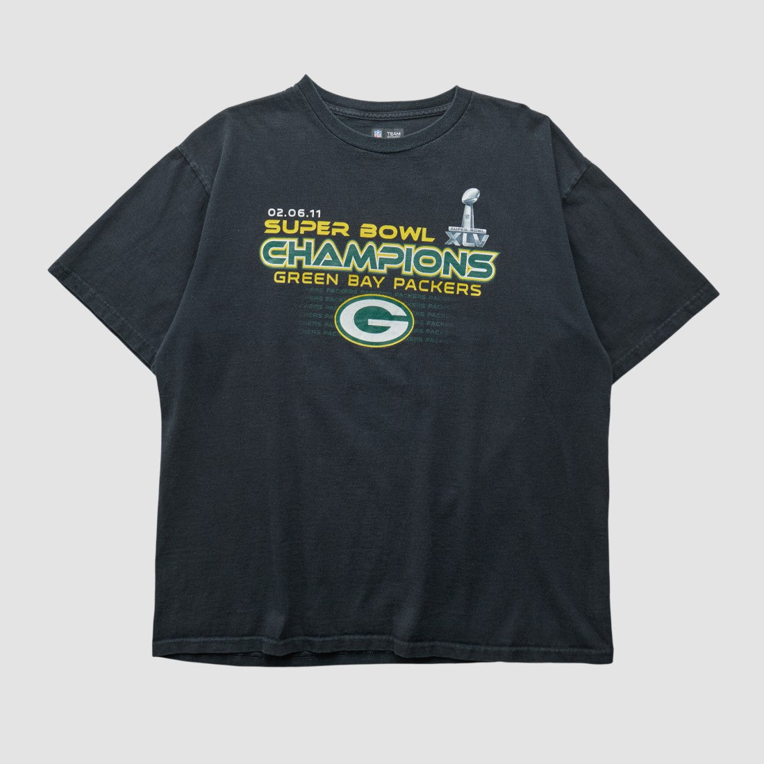 Green Bay Packers NFL 2011 T-shirt - Black T-shirts