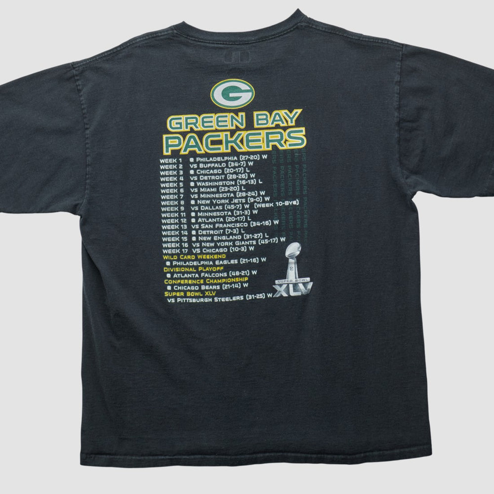 Green Bay Packers NFL 2011 T-shirt - Black T-shirts