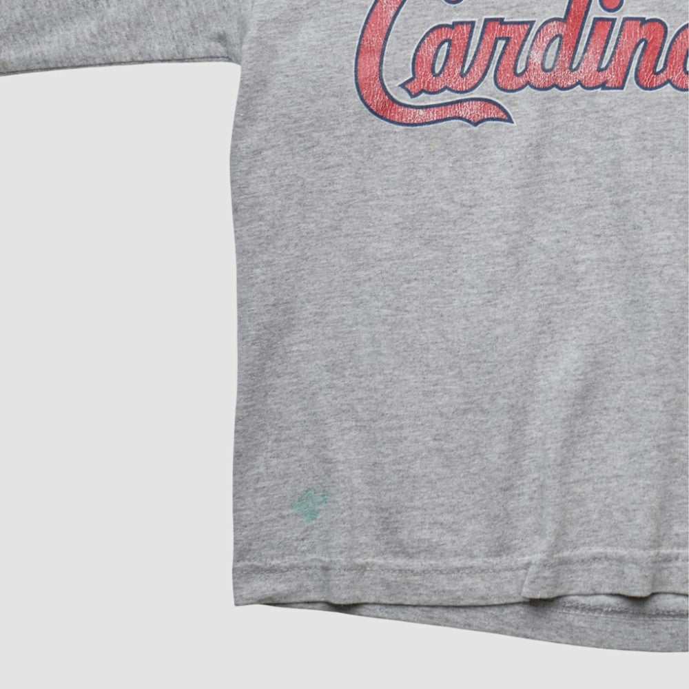 St. Louis Cardinals Nike 2001 Pullover Sweatshirt - Heather Gray - Yth Vintage Pullover