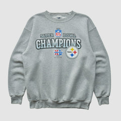 Pittsburgh Steelers Lee Apparel 2006 Pullover Sweatshirt - Heather Gray Pullover