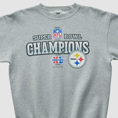 Pittsburgh Steelers Lee Apparel 2006 Pullover Sweatshirt - Heather Gray Pullover