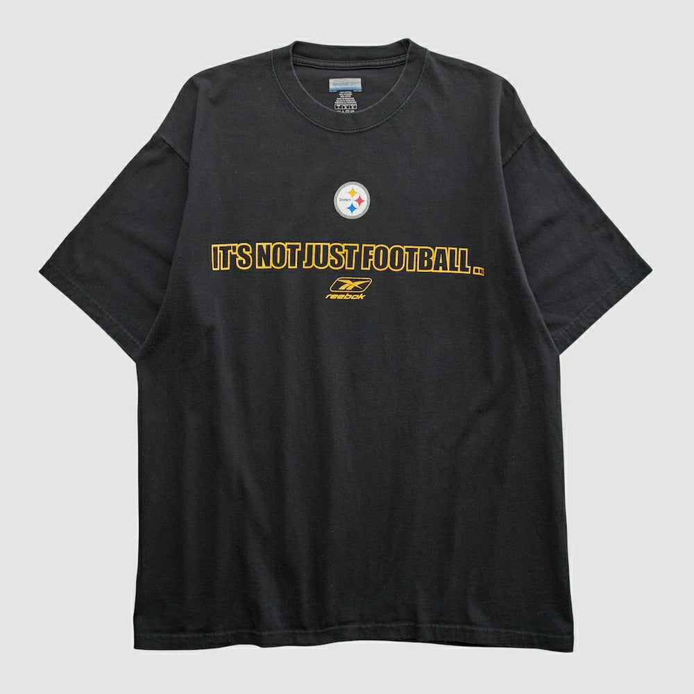 Pittsburgh Steelers Reebok 2000s T-shirt - Black T-shirts