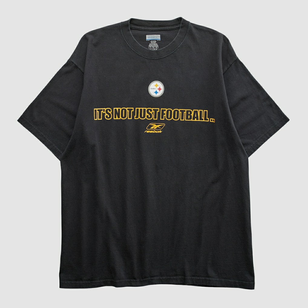 Pittsburgh Steelers Reebok 2000s T-shirt - Black T-shirts