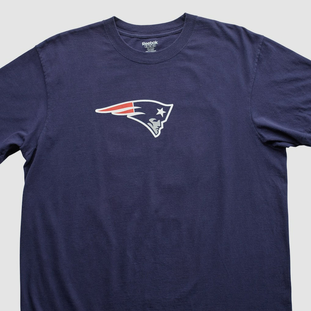 New England Patriots Reebok 2000s T-shirt - Navy T-shirts