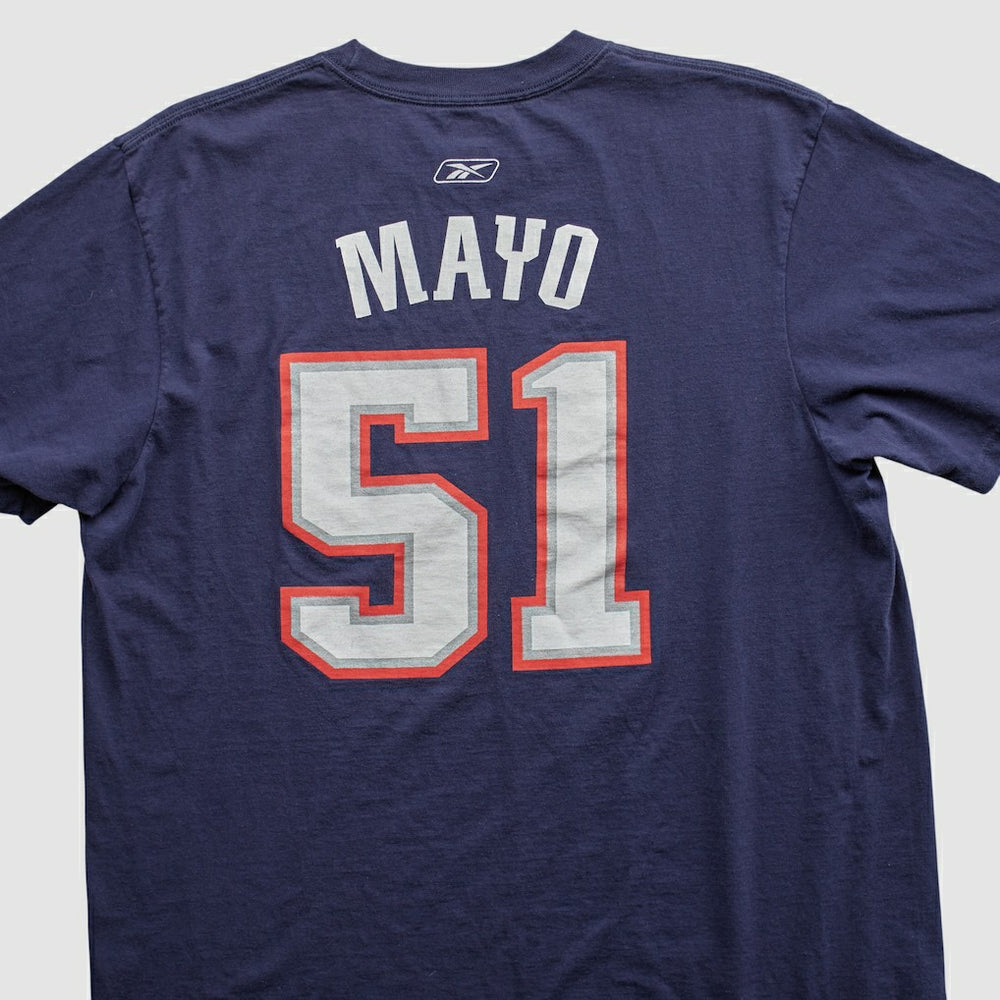 New England Patriots Reebok 2000s T-shirt - Navy T-shirts