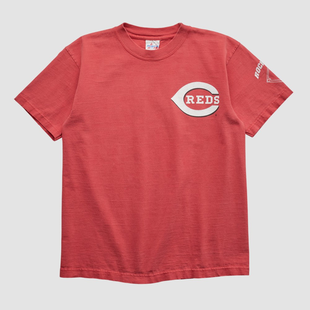 Cincinnati Reds Majestic 2000s T-shirt - Red - XVintage T-shirts