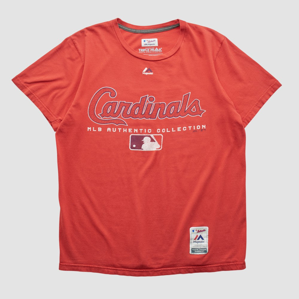 St. Louis Cardinals Majestic 2010s T-shirt - Red - Vintage T-shirts