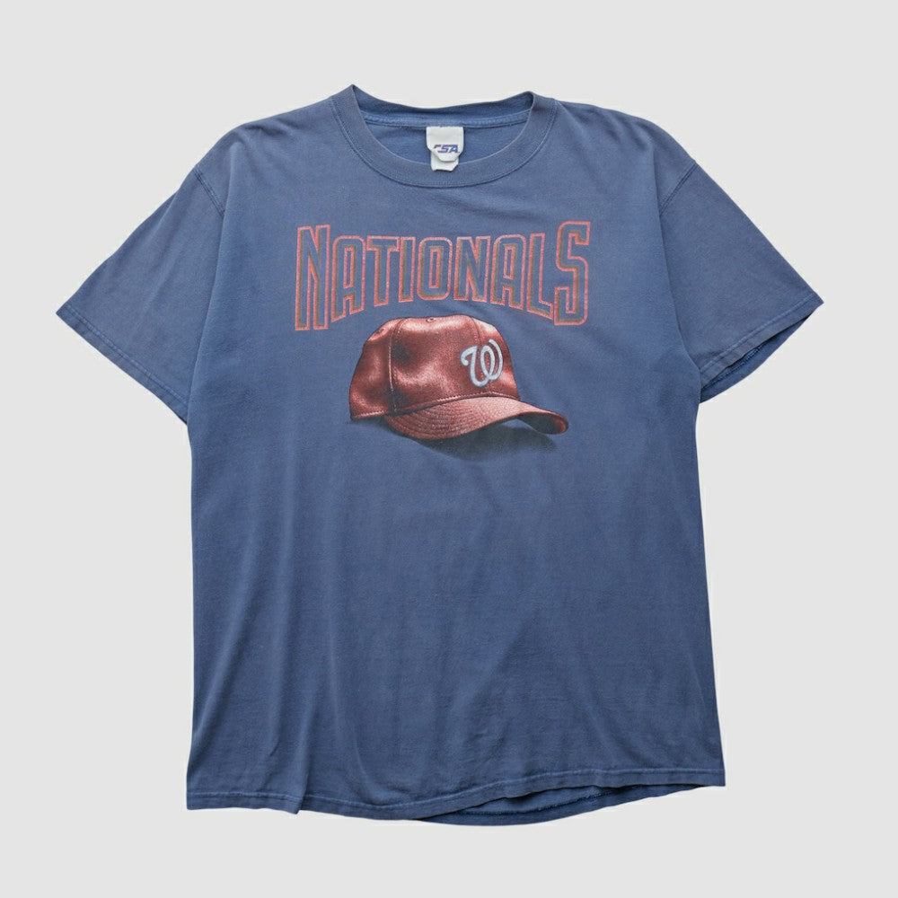 Washington Nationals CSA 2000s T-shirt - Navy - XVintage T-shirts