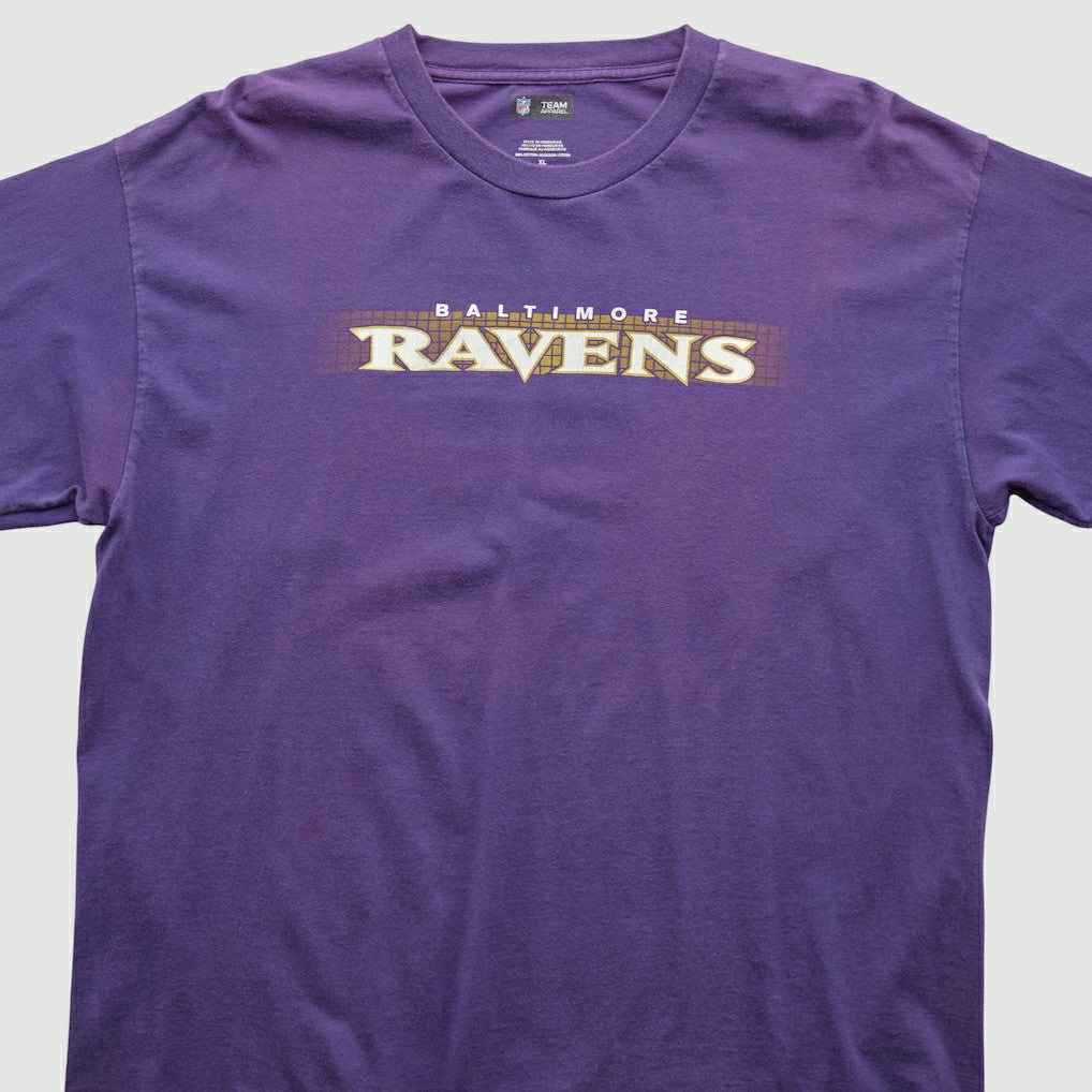 Baltimore Ravens NFL 2010s Long Sleeve T-shirt - Purple T-shirts