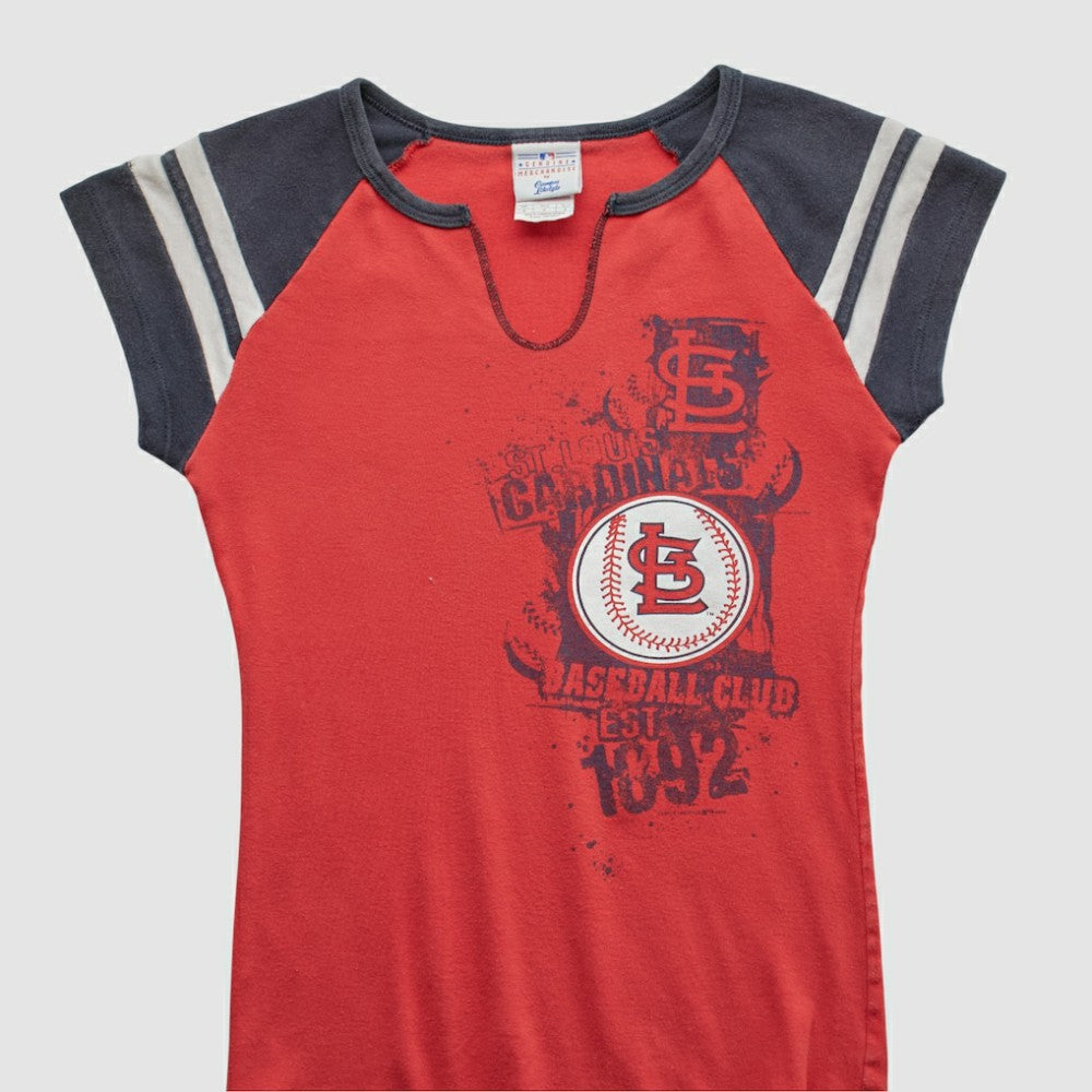 St. Louis Cardinals Genuine Merchandise 2000s T-shirt - Red - Vintage T-shirts