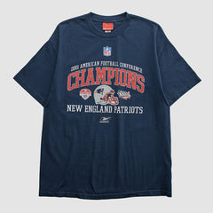 New England Patriots Reebok 2001 T-shirt - Navy T-shirts