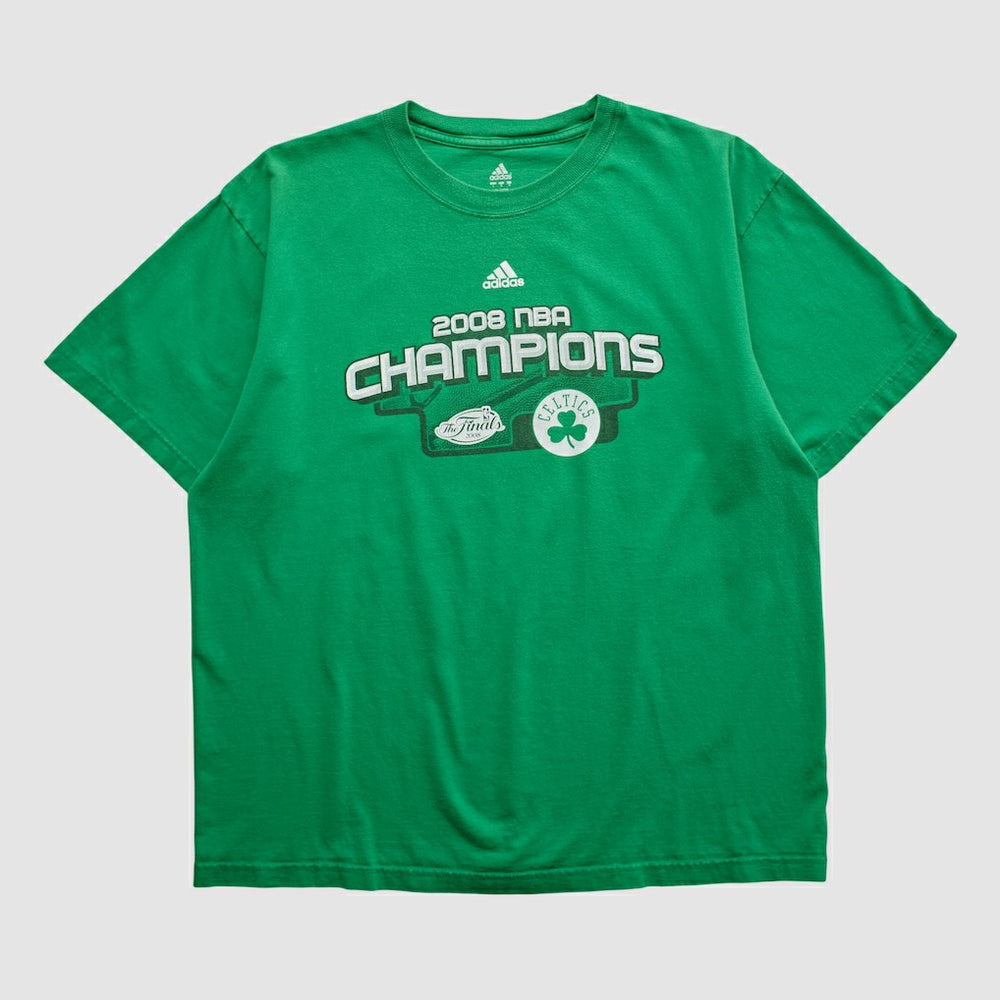 Boston Celtics 2008 T-shirt Green Vintage - Adidas outlet