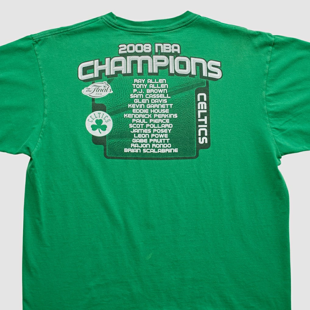 Boston Celtics 2008 T-shirt Green Vintage - Adidas outlet