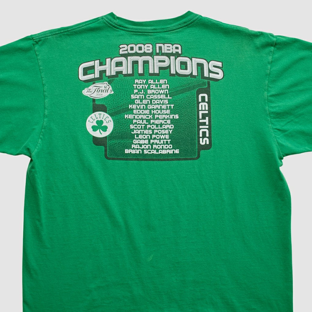 Boston Celtics 2008 T-shirt Green Vintage - Adidas outlet