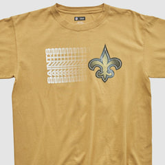 New Orleans Saints NFL 2010s T-shirt - Yellow T-shirts