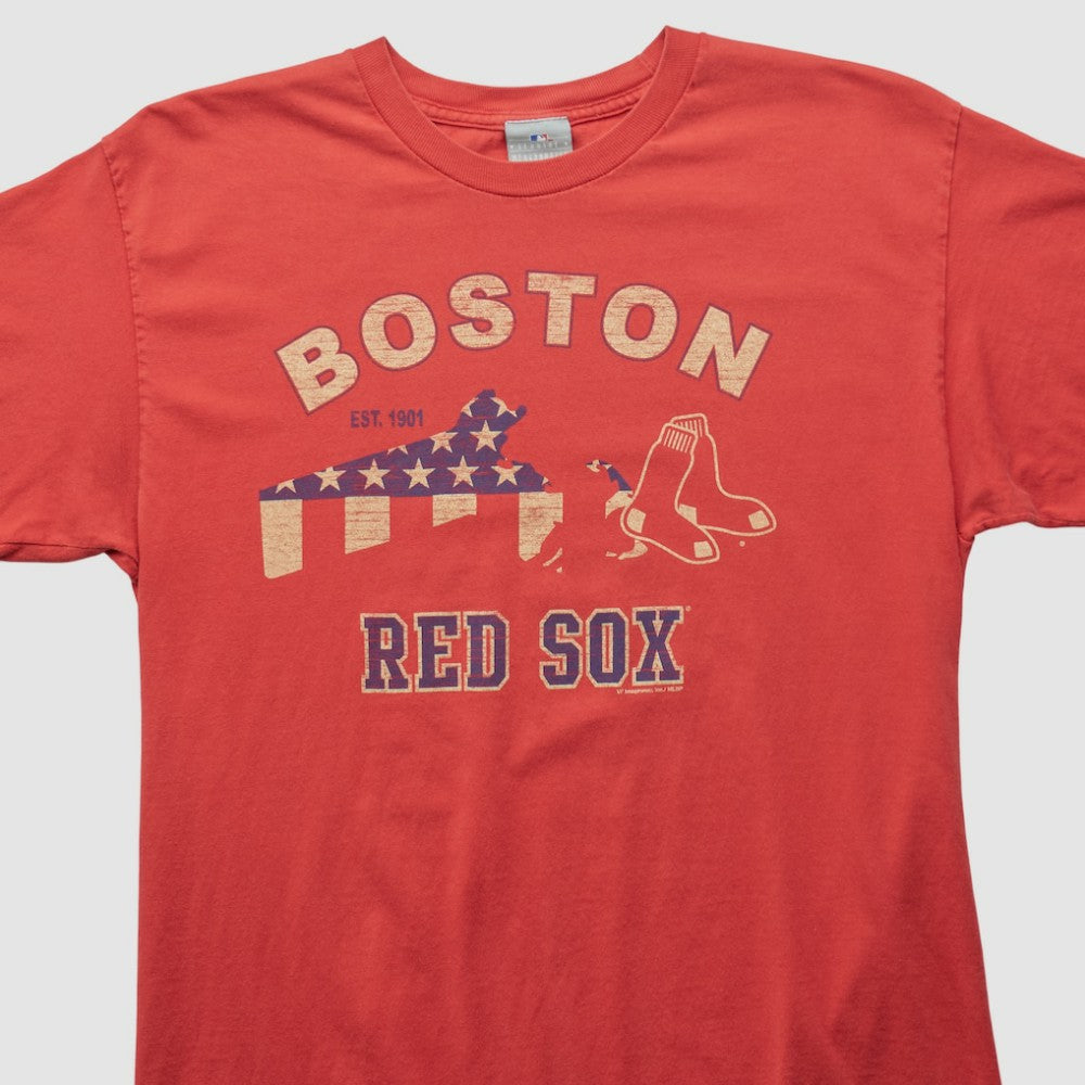 Boston Red Sox Genuine Merchandise 2000s T-shirt - Red - Vintage T-shirts