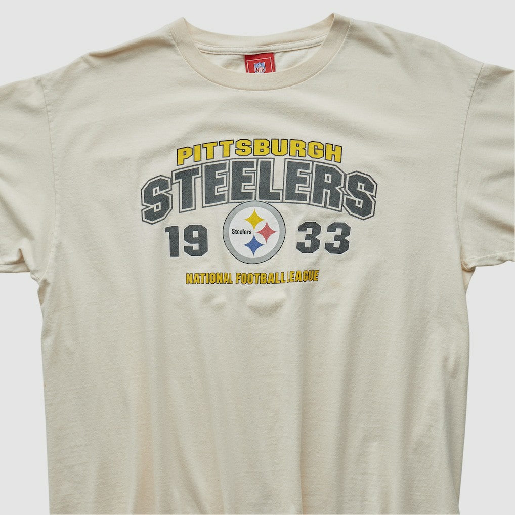 Pittsburgh Steelers NFL 2000s T-shirt - Beige T-shirts