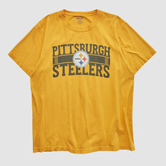 Pittsburgh Steelers Reebok 2000s T-shirt - Yellow T-shirts