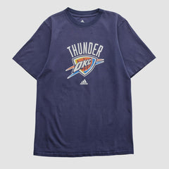Oklahoma City Thunder 2010s T-shirt Navy Vintage - Adidas