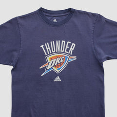 Oklahoma City Thunder 2010s T-shirt Navy Vintage - Adidas