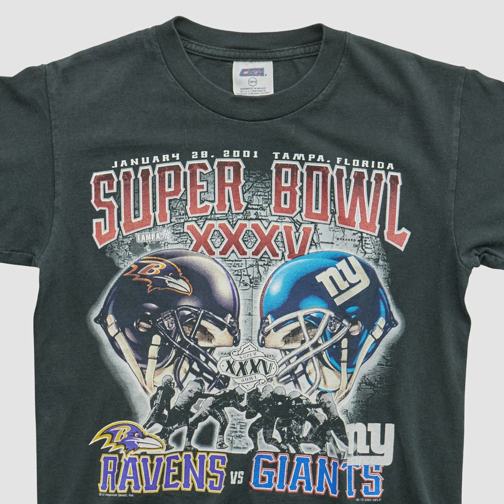 Baltimore Ravens CSA 2001 T-shirt - Black T-shirts