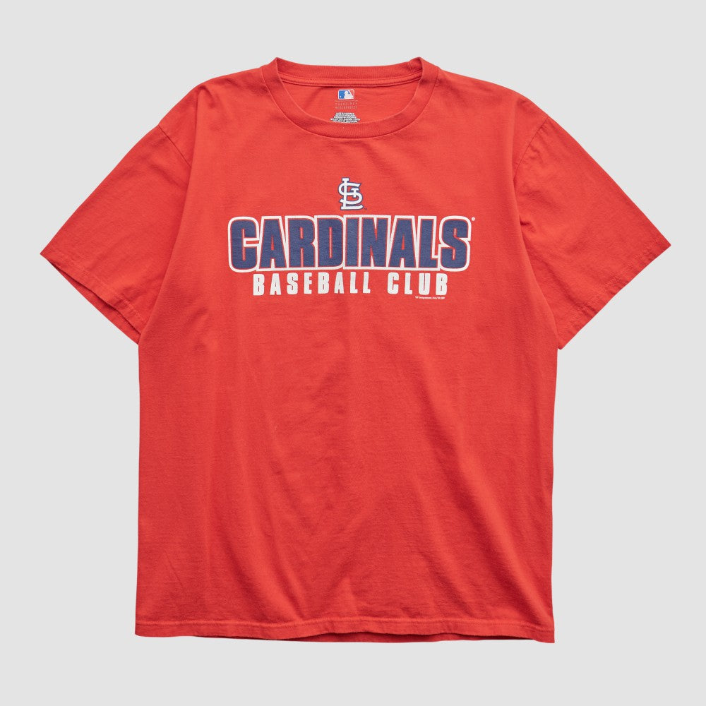St. Louis Cardinals Genuine Merchandise 2000s T-shirt - Red - Vintage T-shirts