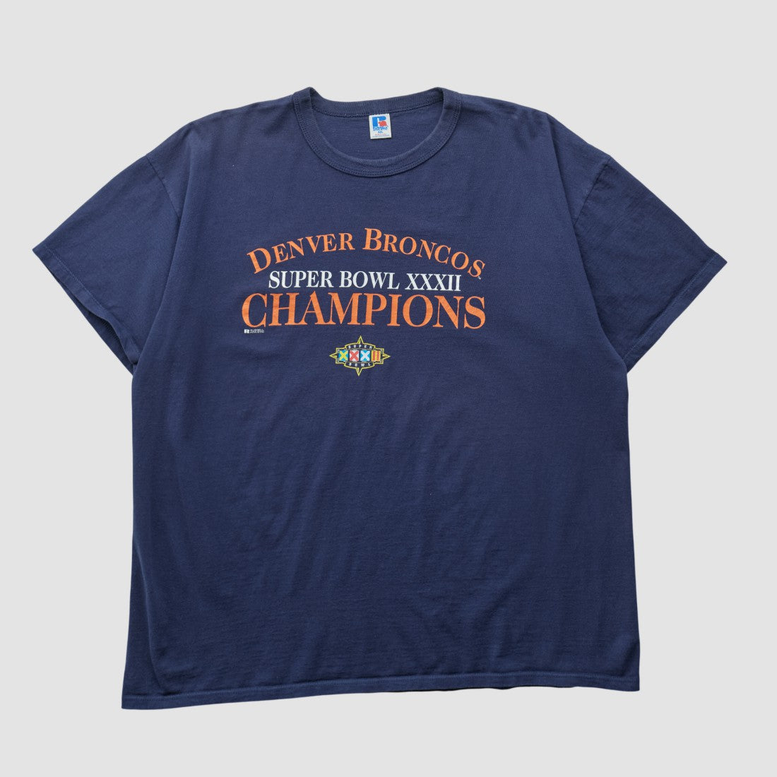 Denver Broncos Russell 1998 T-shirt - Navy T-shirts