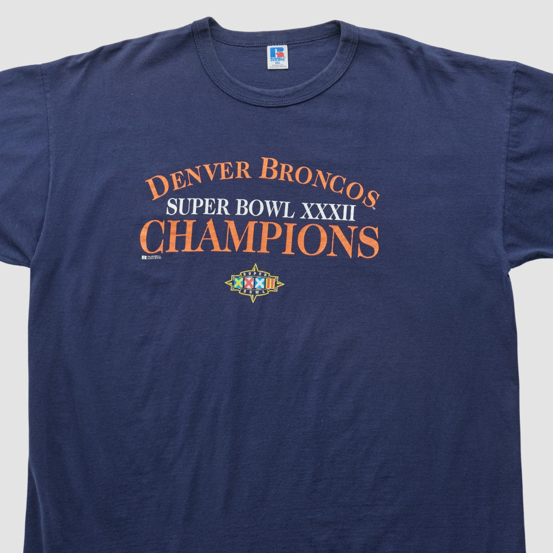 Denver Broncos Russell 1998 T-shirt - Navy T-shirts
