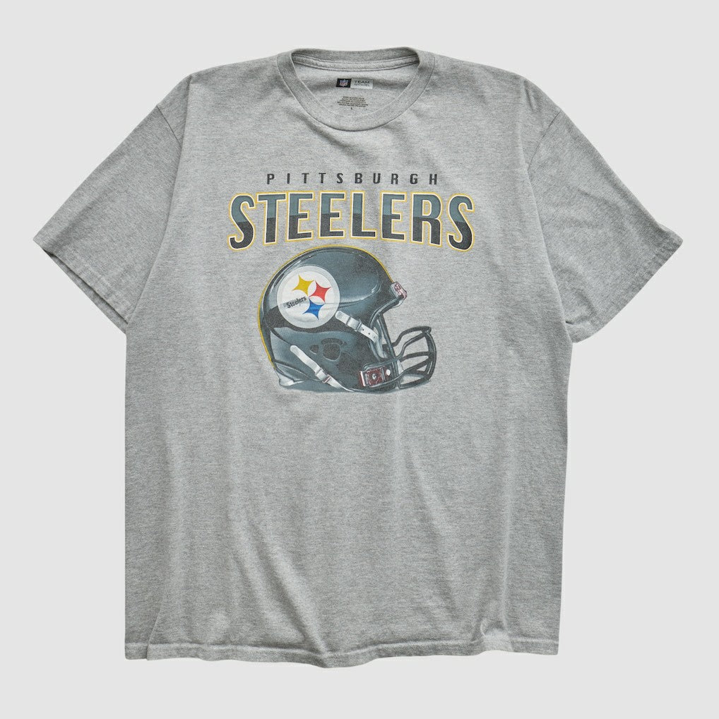 Pittsburgh Steelers NFL 2010s T-shirt - Heather Gray T-shirts