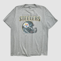 Pittsburgh Steelers NFL 2010s T-shirt - Heather Gray T-shirts