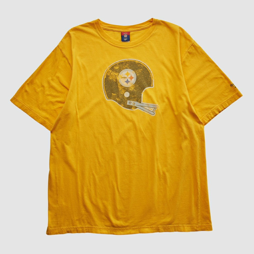Pittsburgh Steelers Reebok 2000s T-shirt - Yellow T-shirts