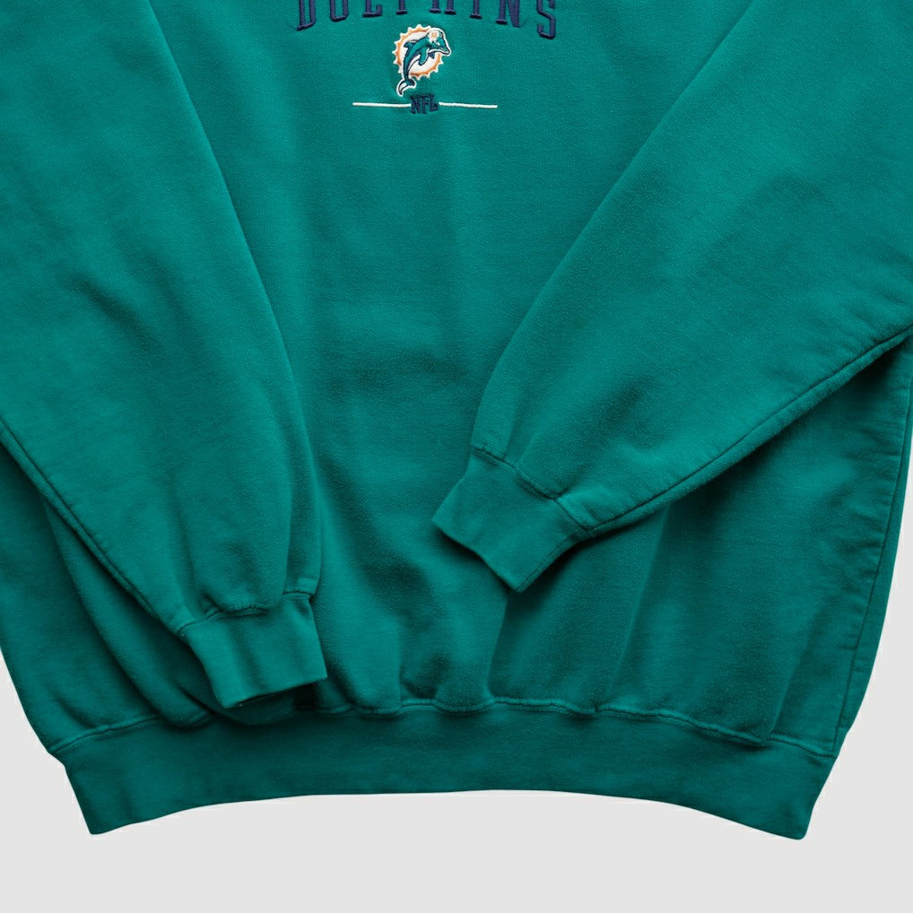 Miami Dolphins NFL 2000s Pullover Sweatshirt - Teal Pullover