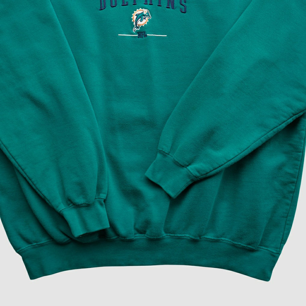 Miami Dolphins NFL 2000s Pullover Sweatshirt - Teal Pullover