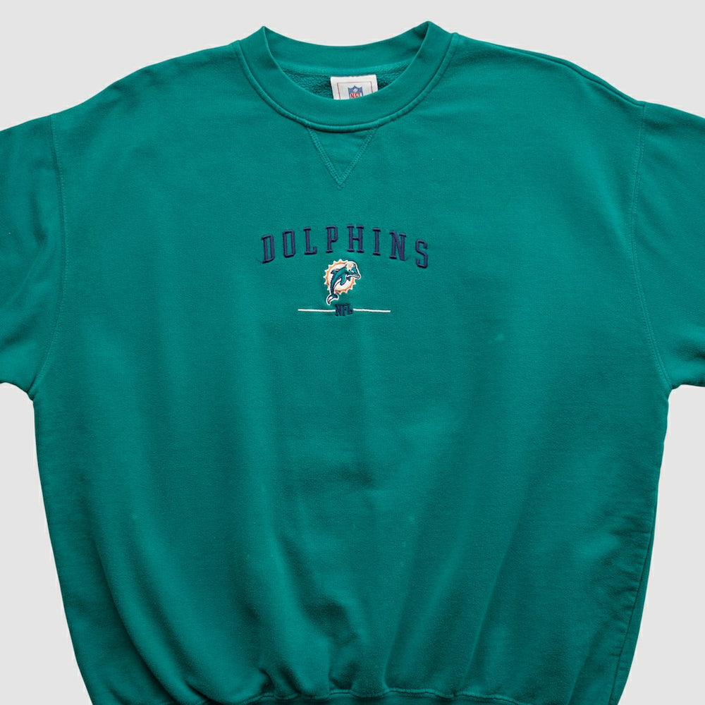 Miami Dolphins NFL 2000s Pullover Sweatshirt - Teal Pullover