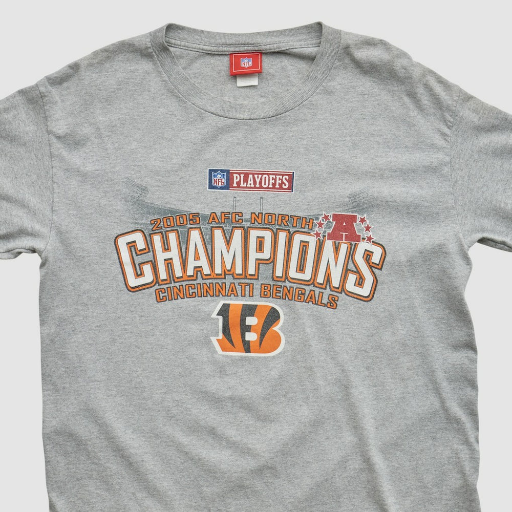 Cincinnati Bengals NFL 2005 Long Sleeve T-shirt - Heather Gray T-shirts