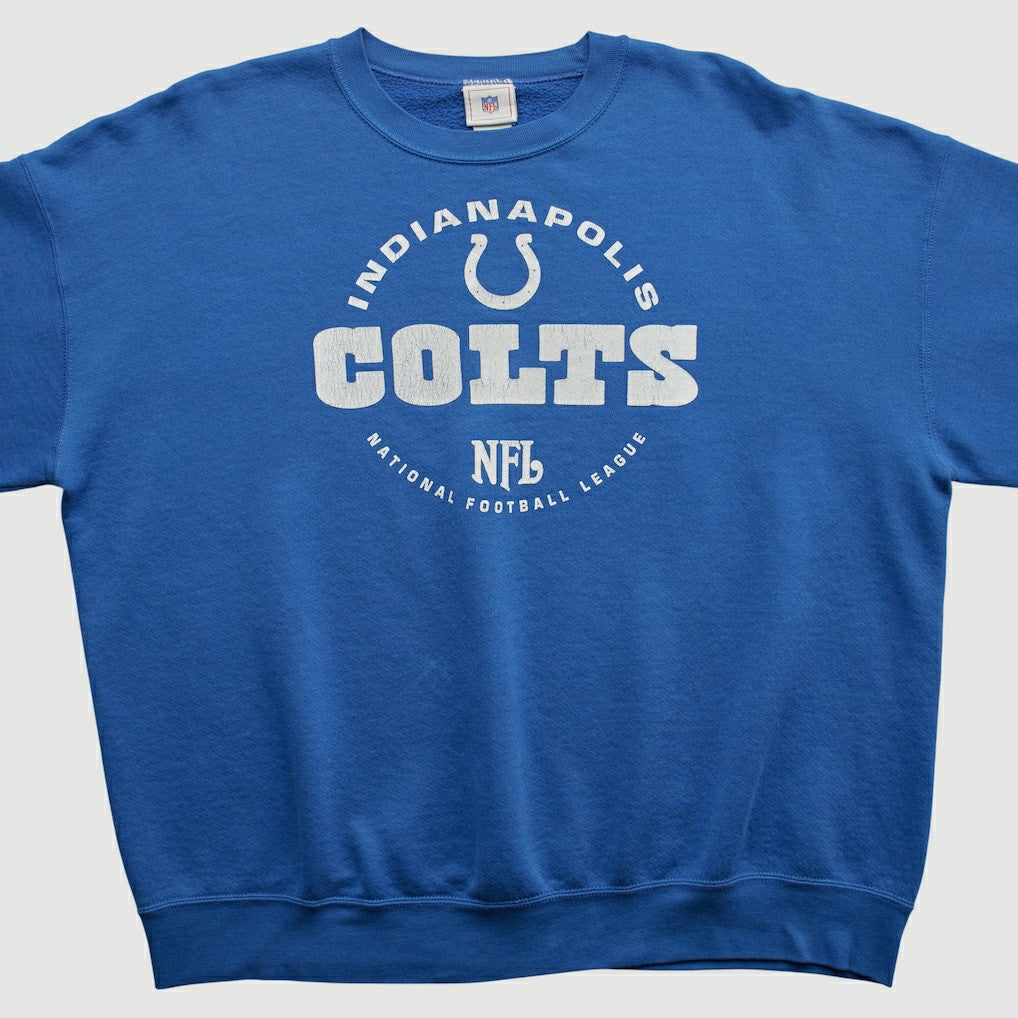 Indianapolis Colts NFL 2000s Pullover Sweatshirt - Blue Pullover