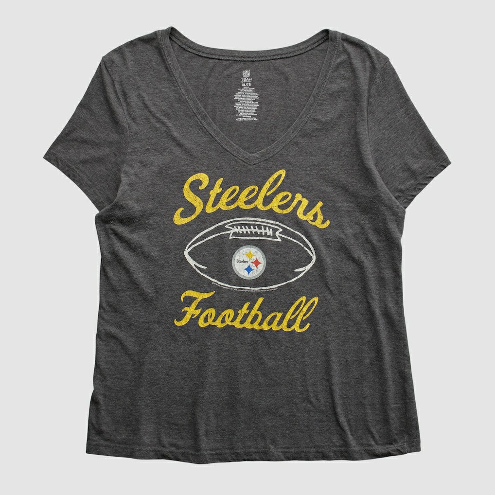 Pittsburgh Steelers NFL 2010s T-shirt - Dark Heather Gray T-shirts