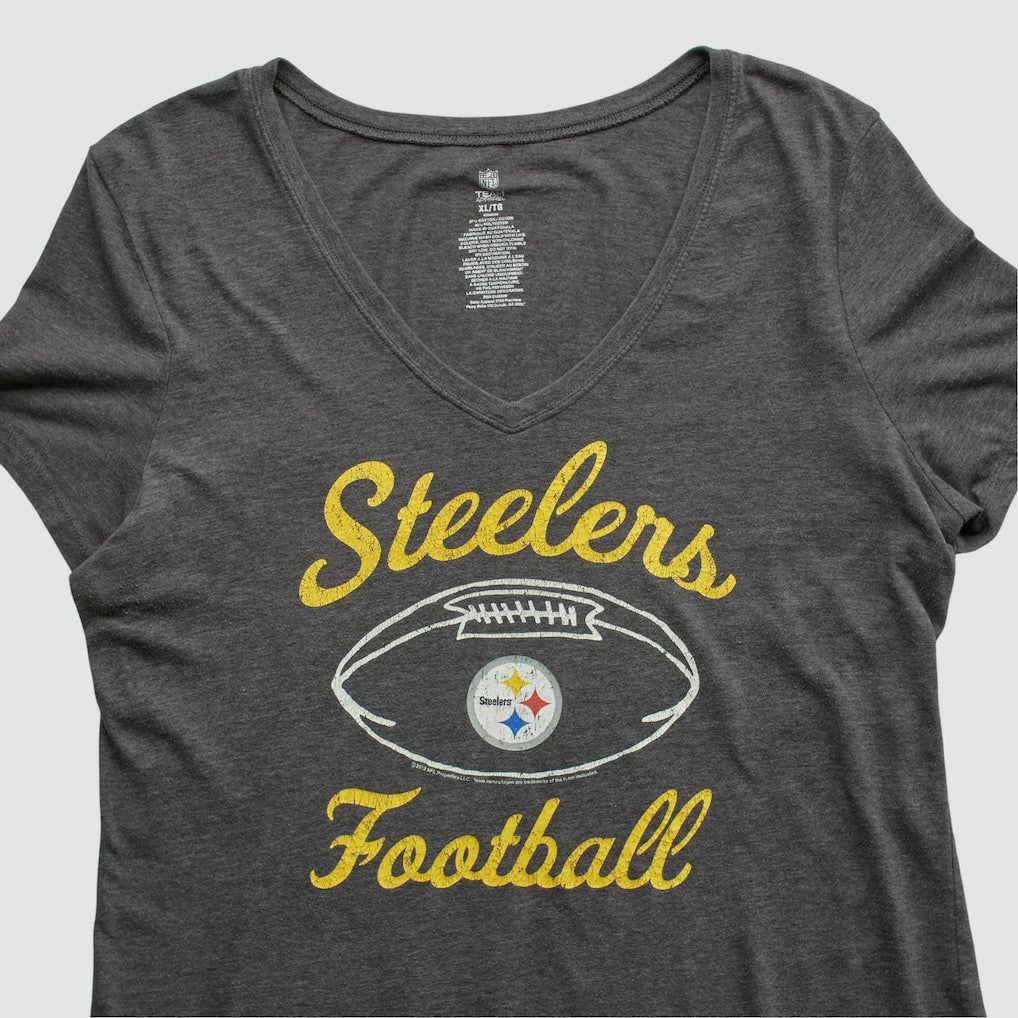Pittsburgh Steelers NFL 2010s T-shirt - Dark Heather Gray T-shirts
