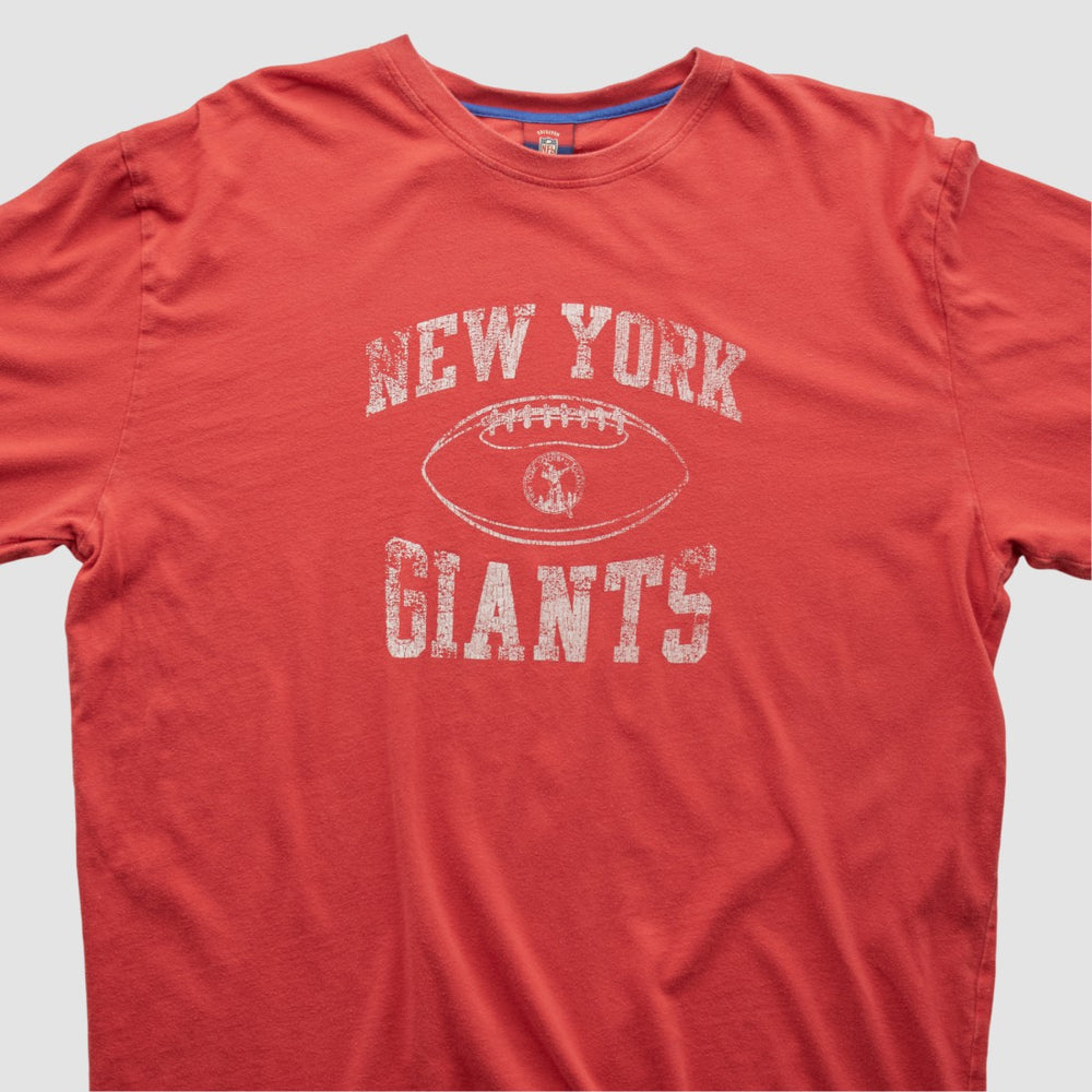 New York Giants Reebok 2000s Long Sleeve T-shirt - Red T-shirts